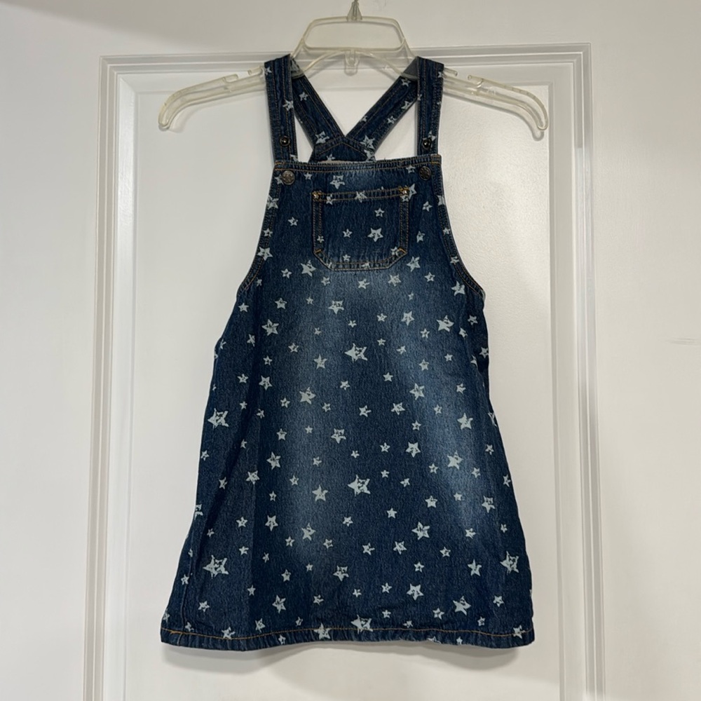Arabella & Addison Girls Overall Dress. Jean’s Material. Size 7.